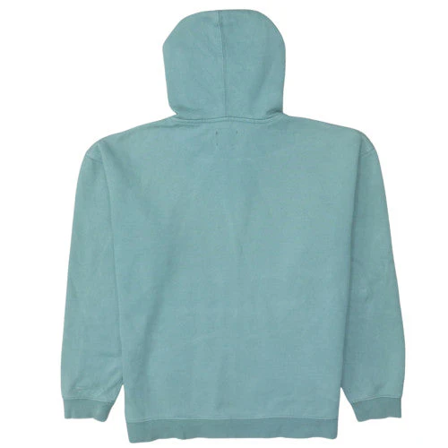 Hurley Men’s Green Pullover Hoodie Small Fleece Logo Sweatshirt - Image 4