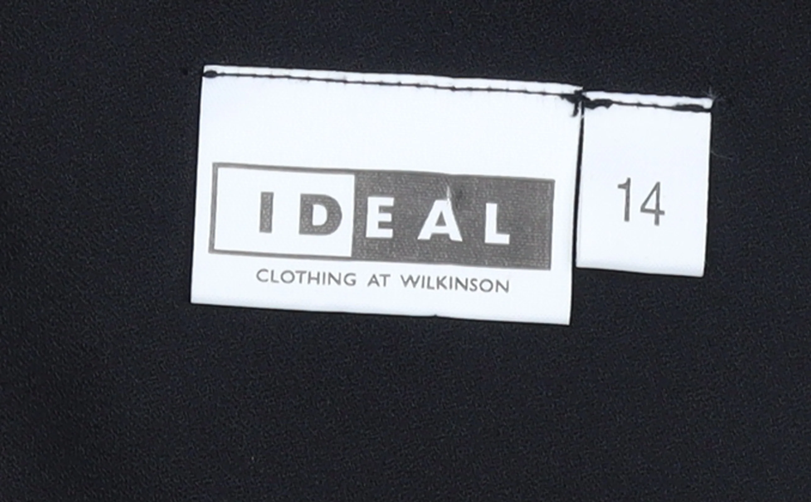 Ideal Women's Black Tuxedo Style Shawl Collar Suit Jacket Size 14 - Image 4