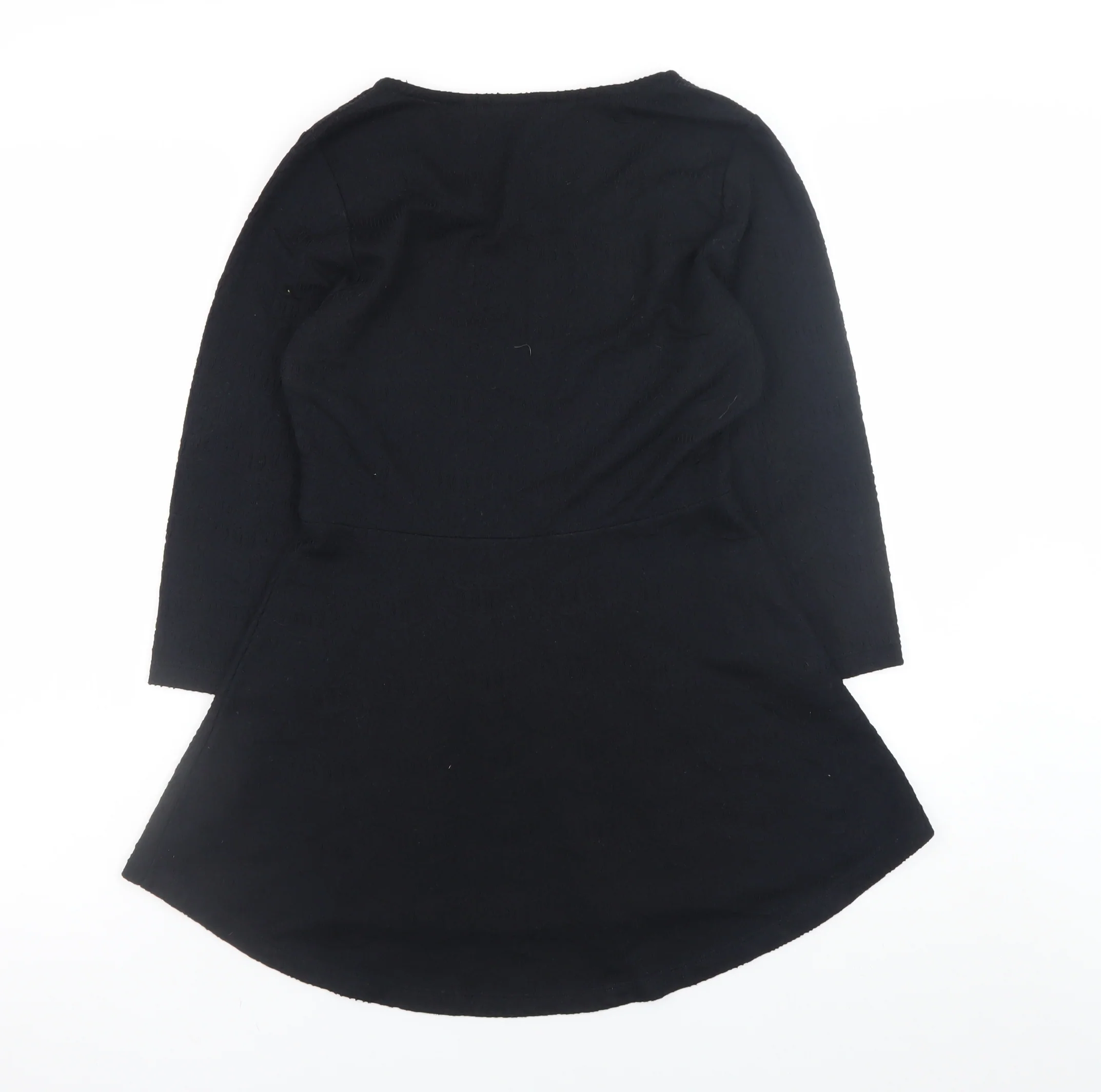 Isaac Mizrahi Live Women's Black XS Fit & Flare Jersey Dress - Image 3