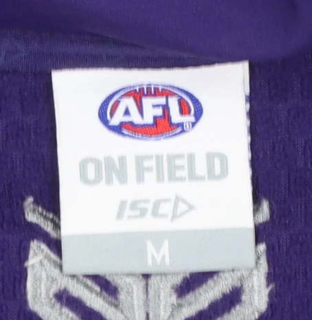 ISC Men’s Purple Soft Shell Hooded Zip Jacket M Football Sportswear - Image 4