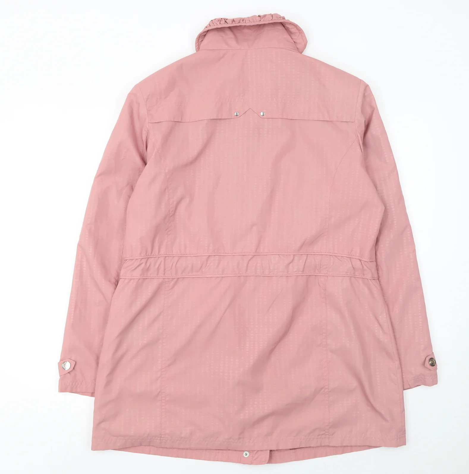 Isle Collection Womens Pink Size 14 Lightweight Parka Jacket - Image 3