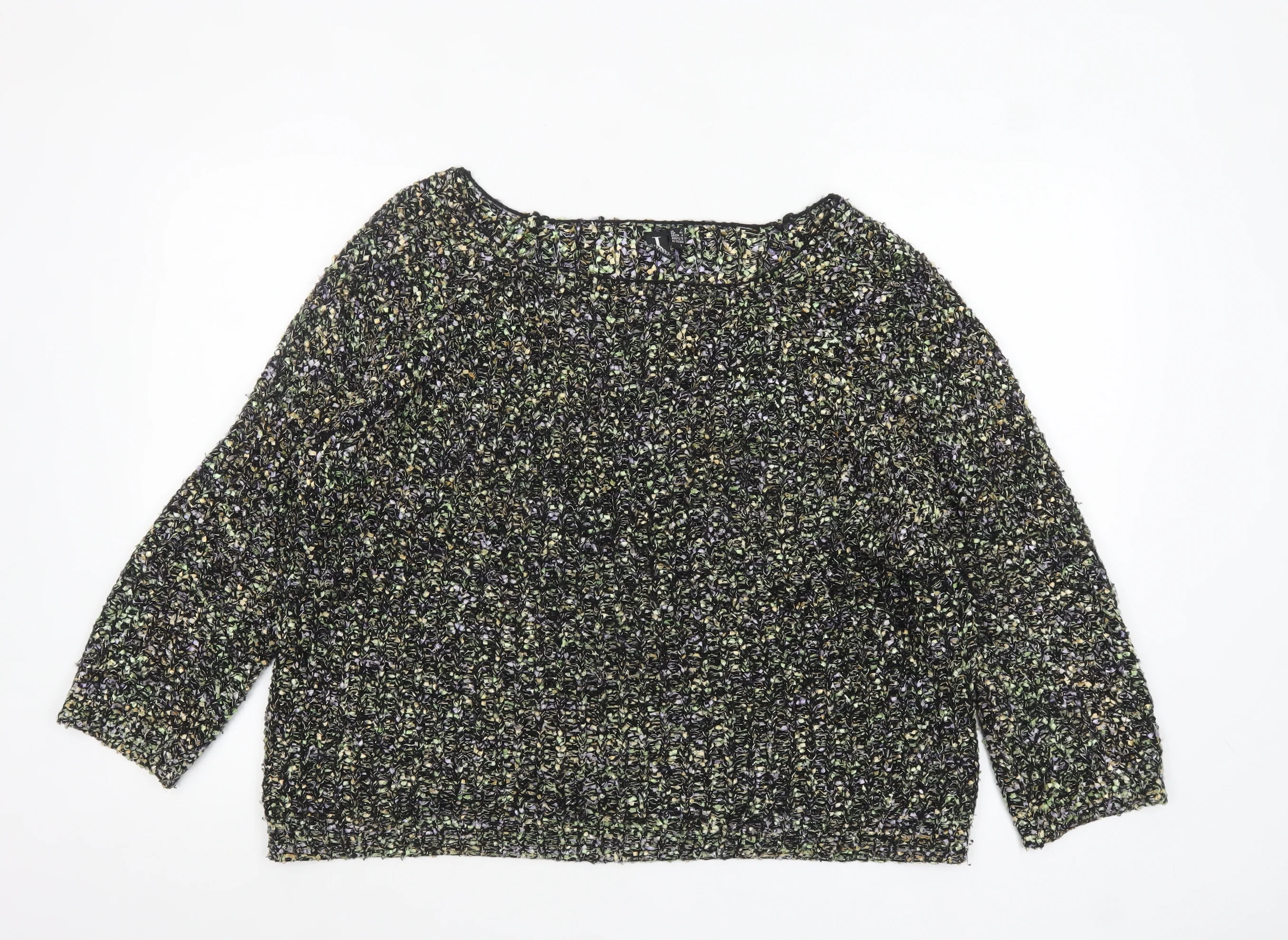 Izabel London Women’s Multicoloured Knit Pullover Jumper Size 12