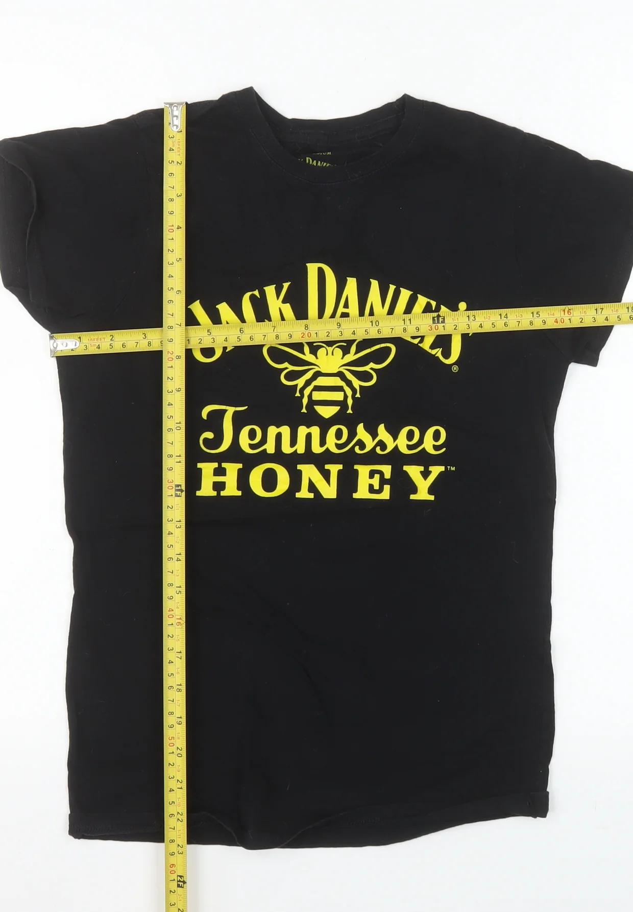 Jack Daniel's Women's Black Medium Short Sleeve Cotton T-Shirt - Image 2