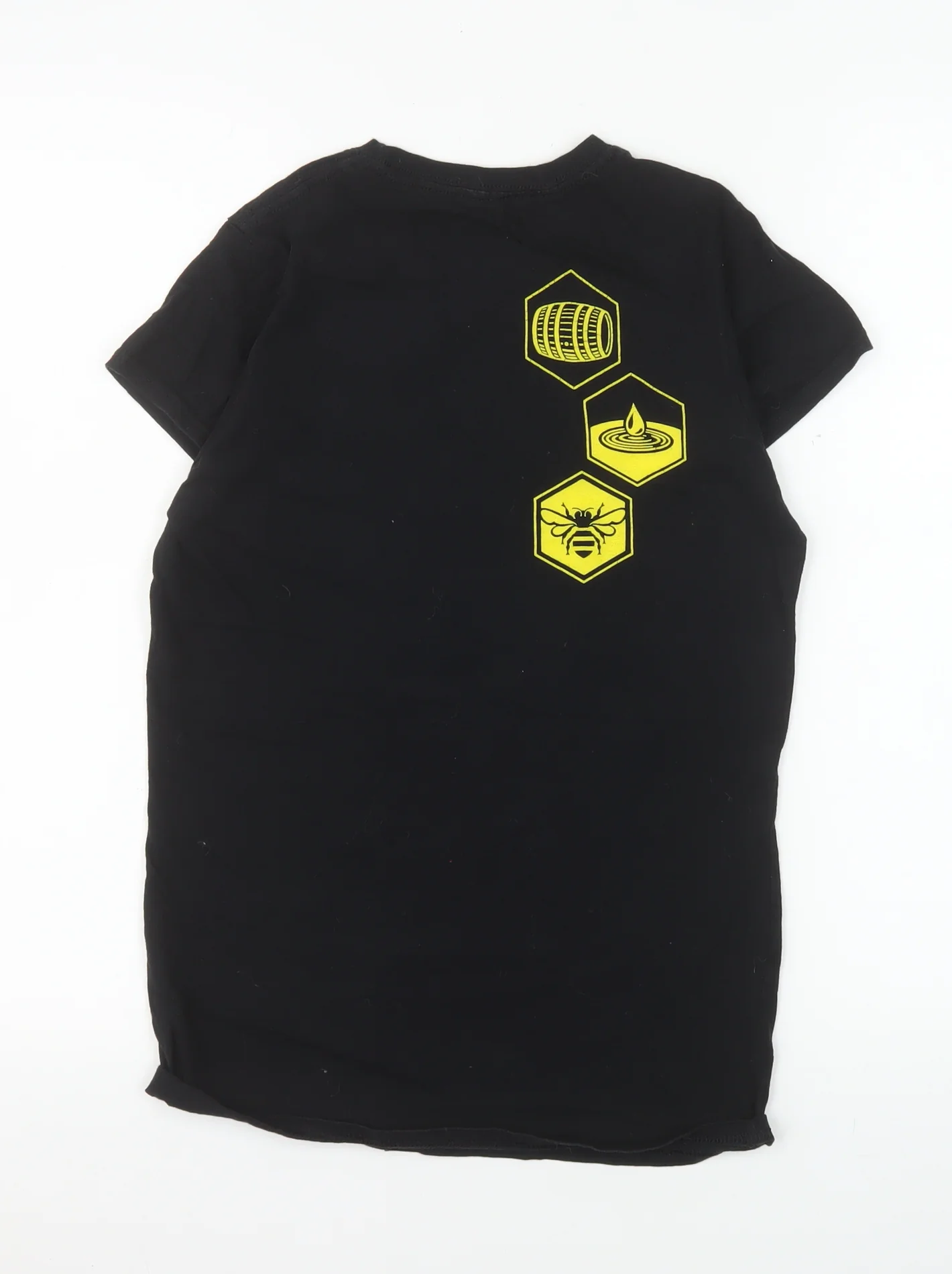Jack Daniel's Women's Black Medium Short Sleeve Cotton T-Shirt - Image 3