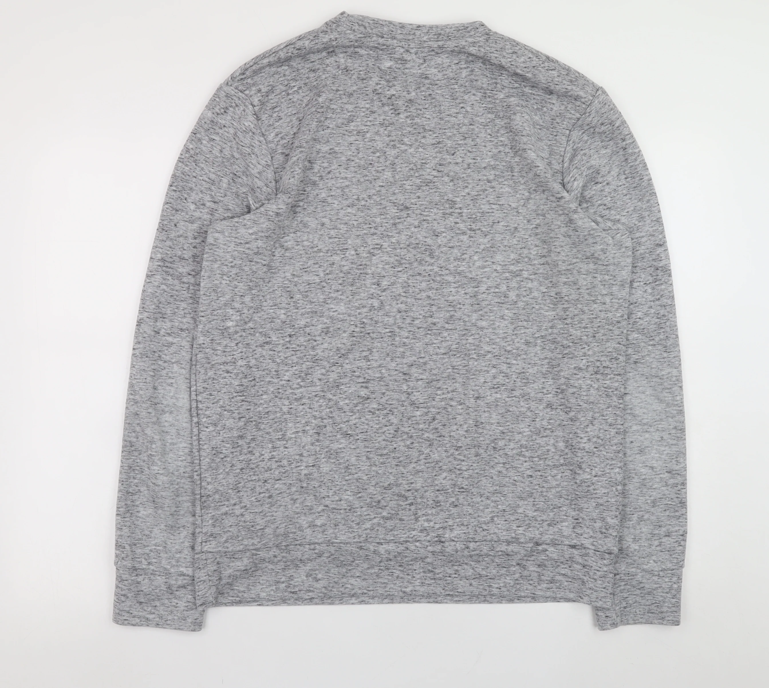Jack & Jones Men’s Grey L Pullover Sweatshirt Crew Neck - Image 3