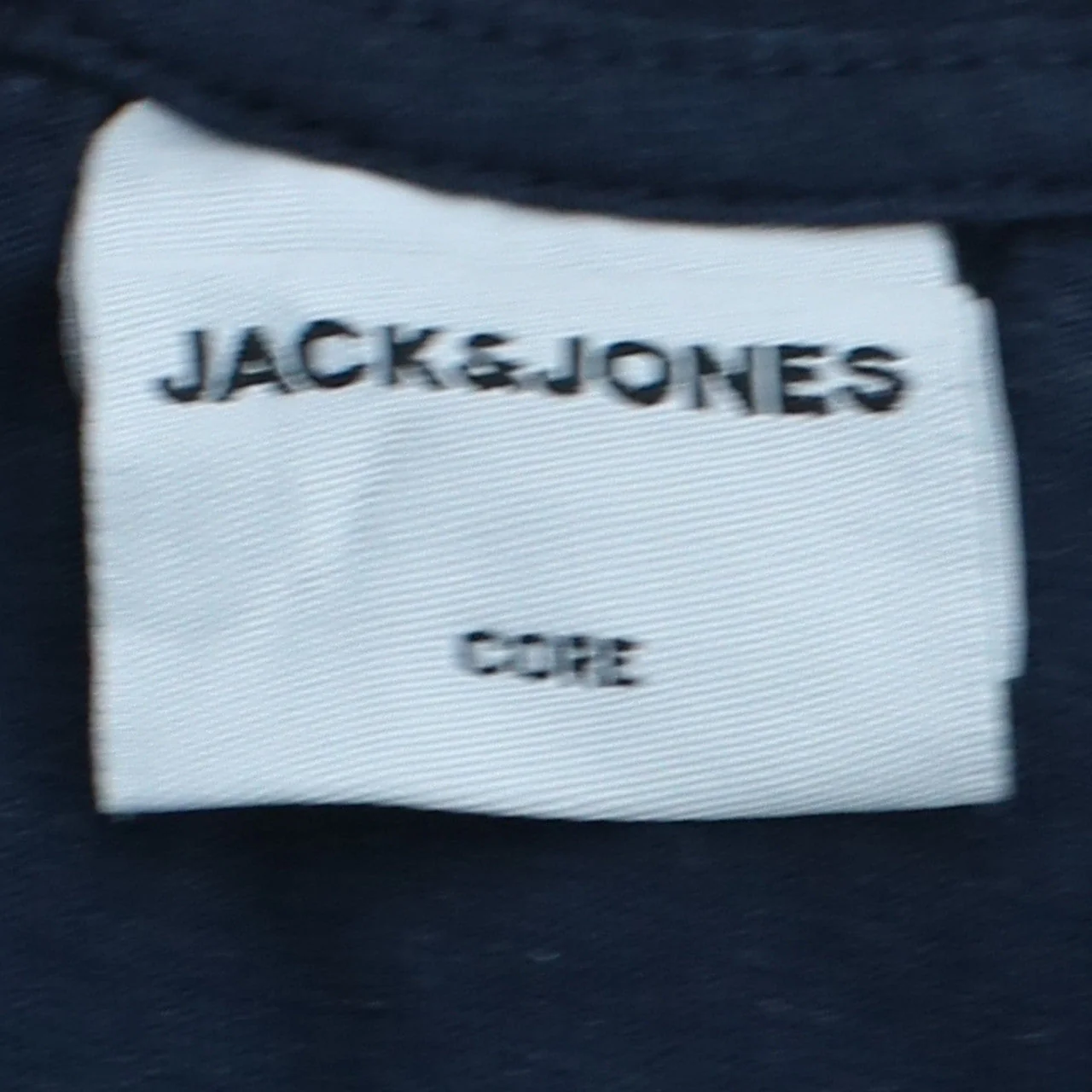 Jack & Jones Men's Blue Logo Graphic Cotton T-Shirt Size M - Image 6