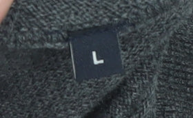 Jack & Jones Mens Grey Cotton Blend Crew Neck Pullover Jumper L - Image 4