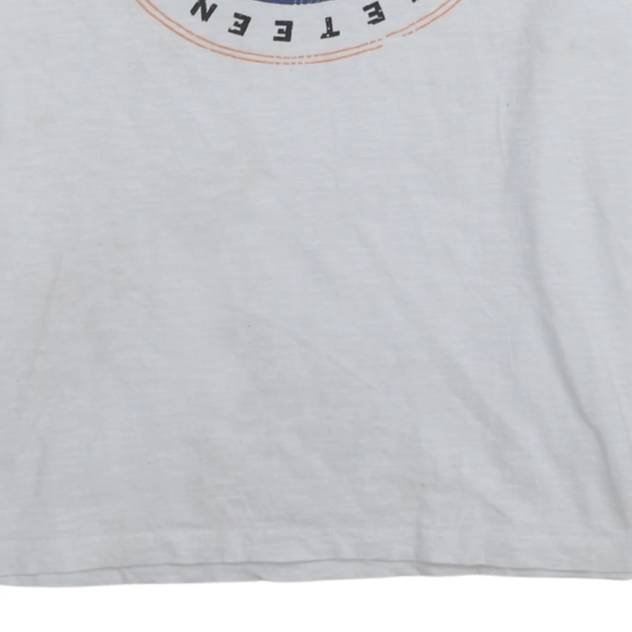Jack & Jones Originals Men's White Graphic Logo T-Shirt L Regular Fit - Image 7