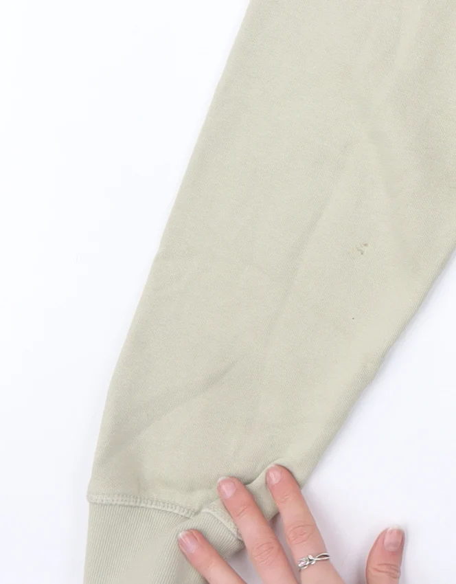 Jack Wills Men’s Beige Pullover Hoodie L Fleece Regular Fit - Image 6