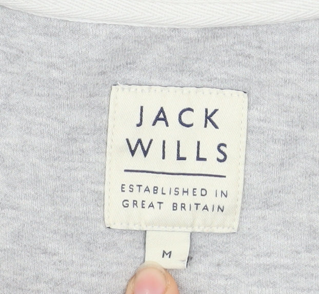 Jack Wills Men's Multicoloured Pullover Sweatshirt Medium - Image 4