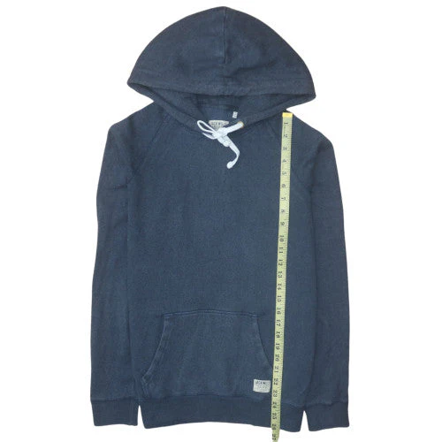 Jack Wills Womens Blue Pullover Hoodie UK 12 Cotton Blend Casual - Image 3