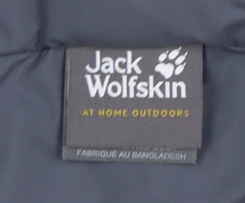 Jack Wolfskin Men's White Hooded Puffer Jacket Size M Water Resistant - Image 4