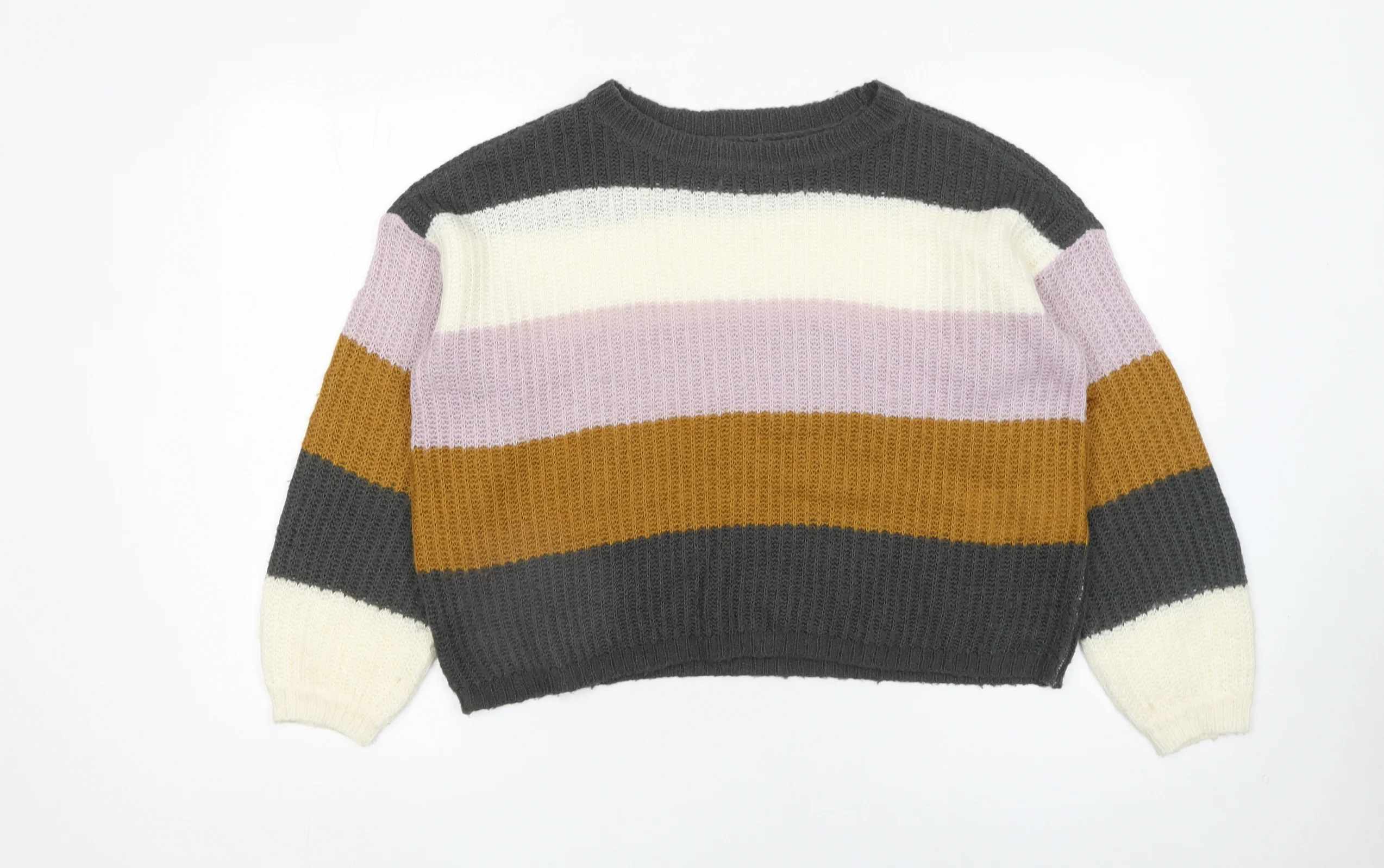 Jacqueline de Yong Women's Multicoloured M Knit Pullover Jumper