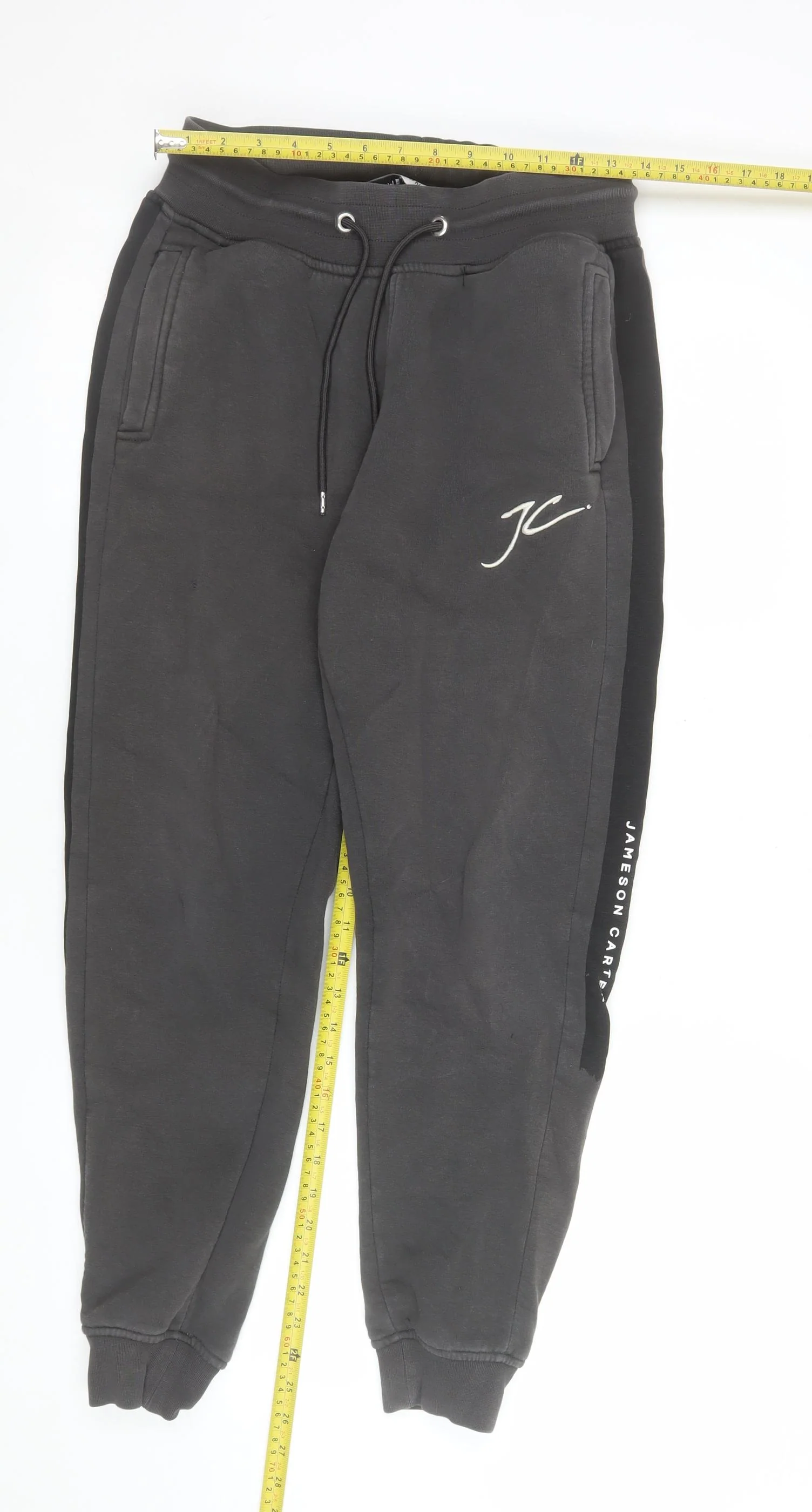 Jameson Carter Men's Black Jogger Sweatpants M Regular Fit - Image 2
