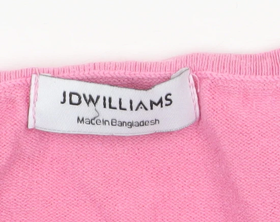 JD Williams Women Pink Plus Size 28 Knit Pullover Jumper - Image 5