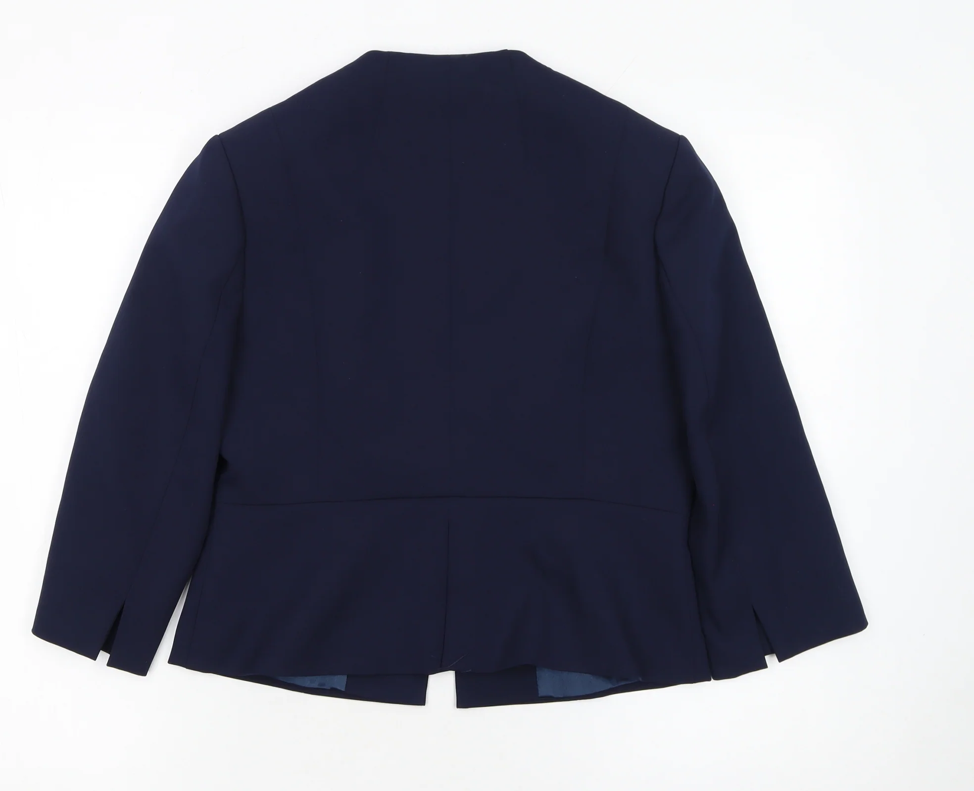 Jenny Packham Women's Blue Size 10 Tailored Blazer Jacket - Image 3
