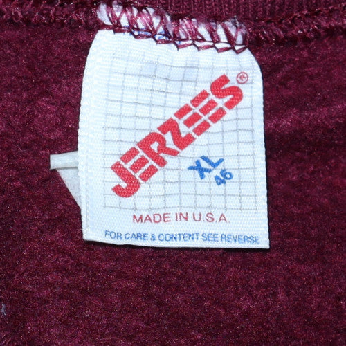 Jerzees Women’s Burgundy Hard Rock Cafe Nassau Pullover Sweatshirt XL - Image 5