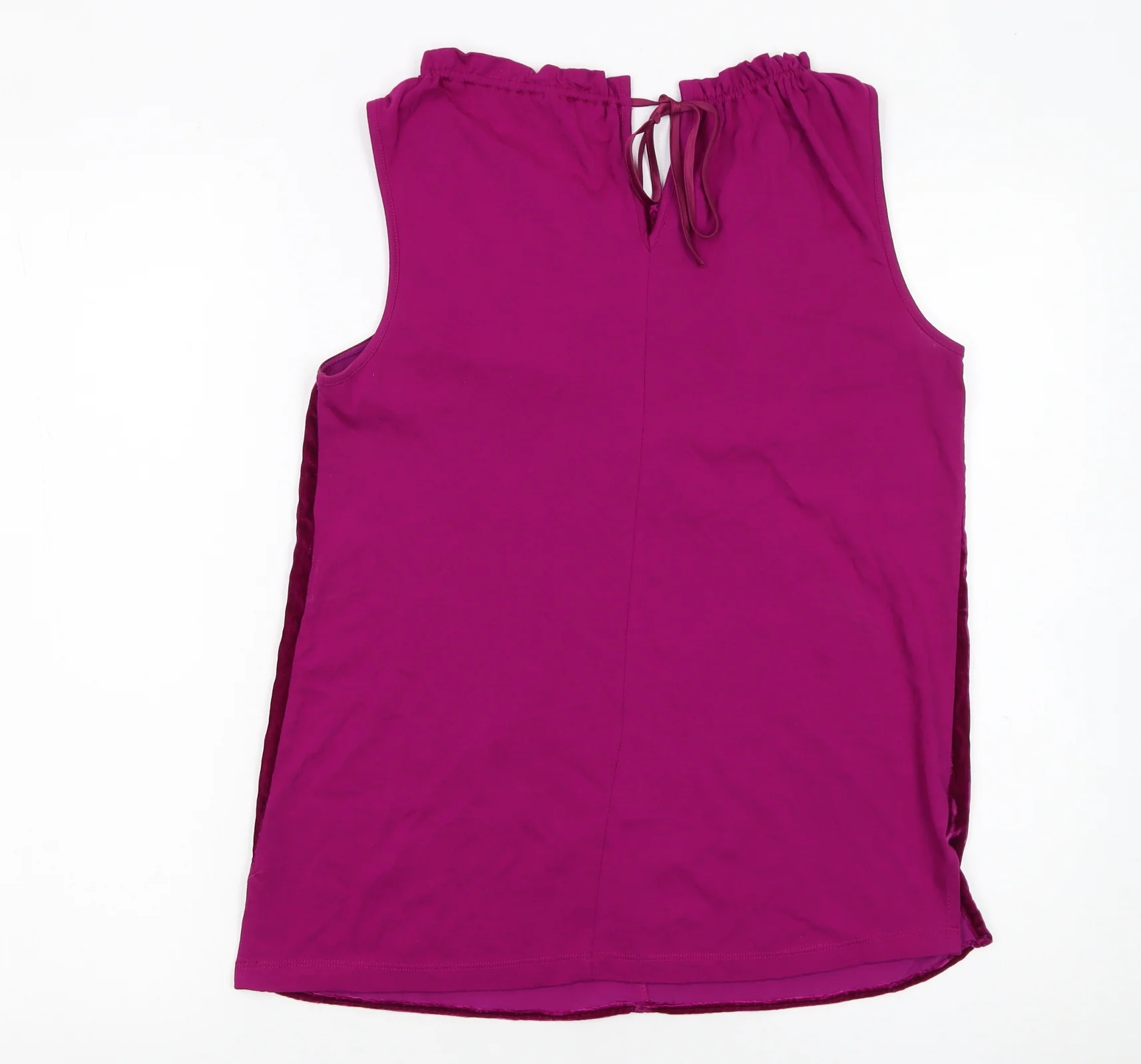 Jigsaw Women’s Purple Velvet Camisole Tank Top Size S - Image 3