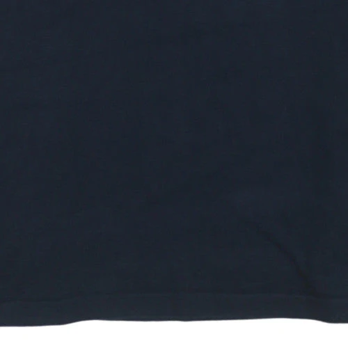 John Lewis Men's Blue Collared Henley Sweatshirt XL Long Sleeve - Image 8