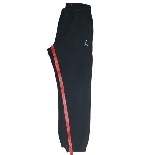 Jordan Boys Black Fleece Sweatpants 10 Years Regular Fit Activewear - Image 3