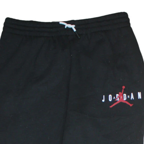 Jordan Boys Black Jogger Sweatpants 13 Years Fleece Elastic Waist - Image 6