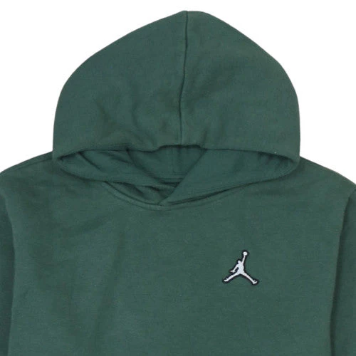 Jordan Boys Green Pullover Hoodie Size 14 Years Fleece Cotton Sweatshirt - Image 8