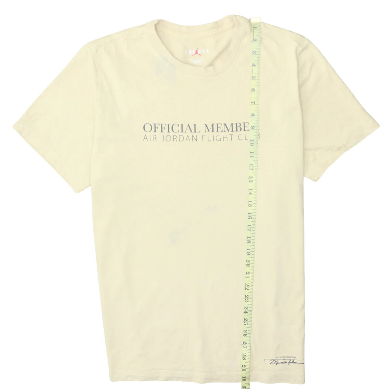Jordan Men's Beige XL Air Jordan Flight Club Graphic T-Shirt - Image 3