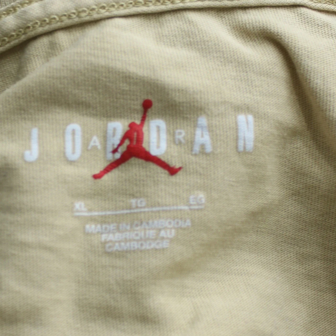Jordan Men's Beige XL Air Jordan Flight Club Graphic T-Shirt - Image 5
