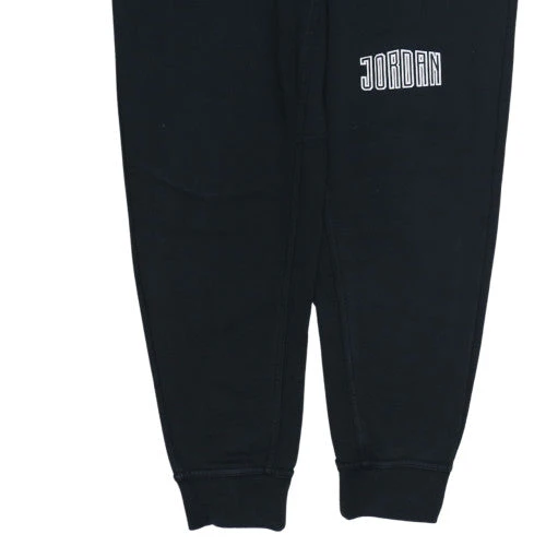 Jordan Men's Black Jogger Sweatpants L Cotton Blend Drawstring - Image 7