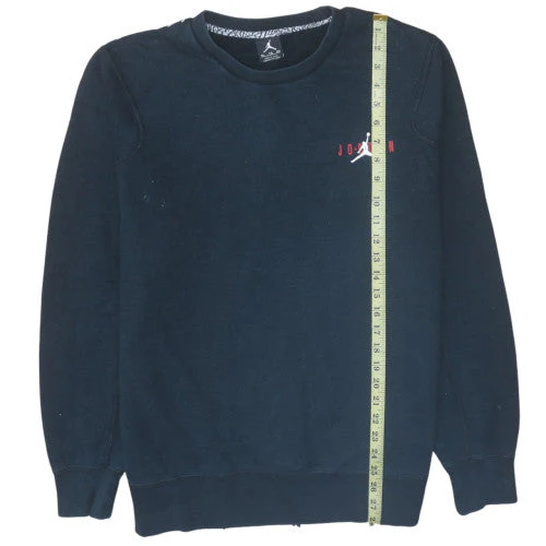 Jordan Men's Black XL Crew Neck Pullover Sweatshirt - Image 2