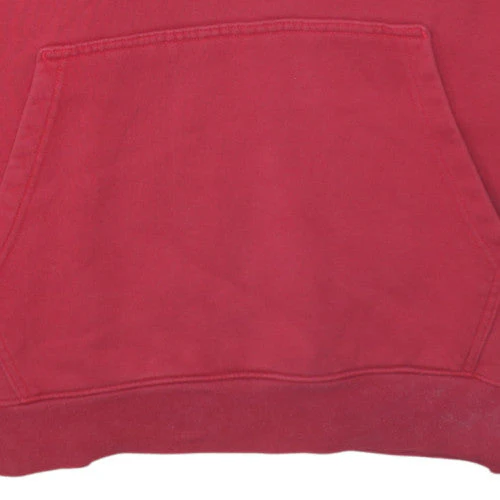 Jordan Men's Red Pullover Hoodie M Regular Fit Fleece - Image 7
