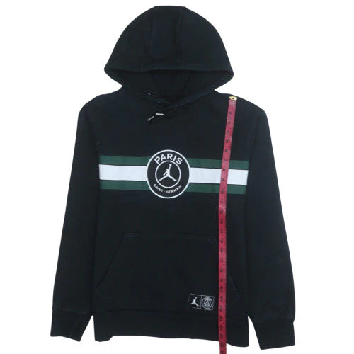 Jordan Paris Saint-Germain Black Men's Pullover Hoodie M - Image 2