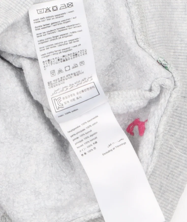Joules Women Grey Christmas Tree Embroidered Pullover Sweatshirt UK 12 - Image 4