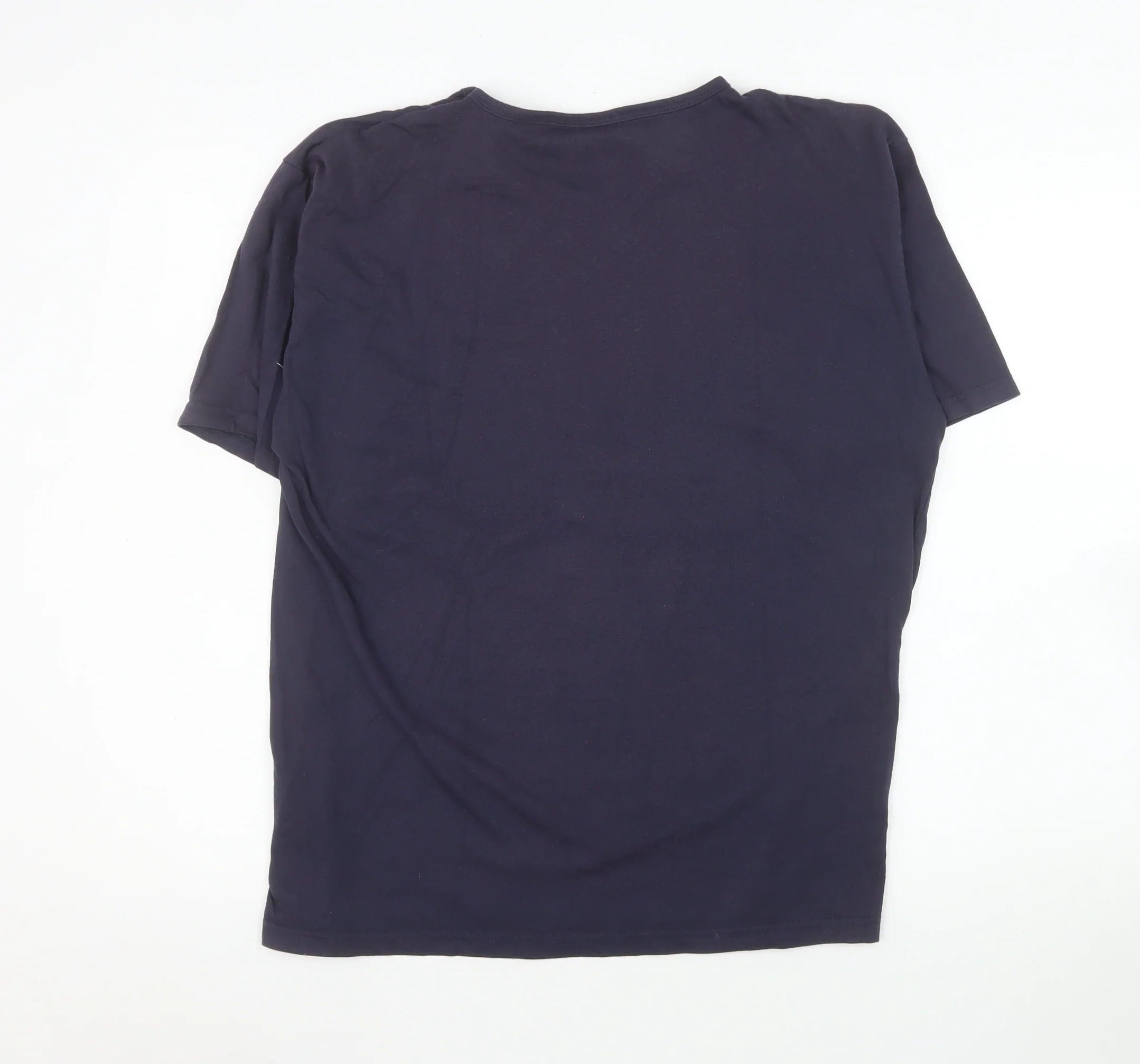 Kangol Men's Blue Short Sleeve Crew Neck T-Shirt Size L - Image 3