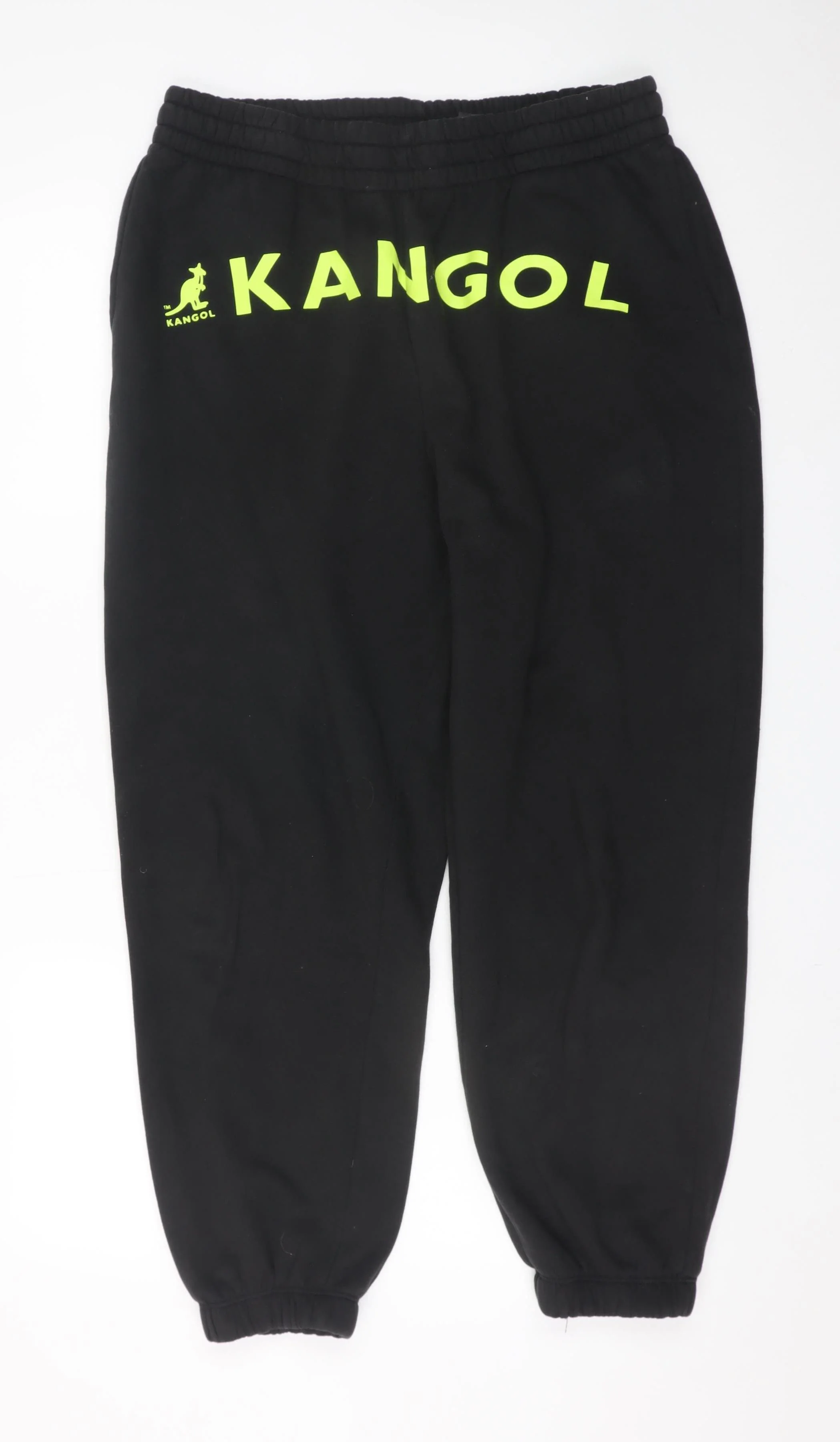 Kangol x H&M Men's Black Logo Sweatpants L Regular Fit