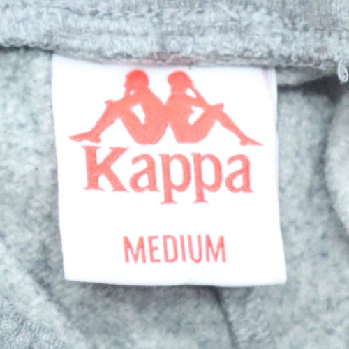 Kappa Men Grey Medium Jogger Sweatpants with Side Stripe - Image 6