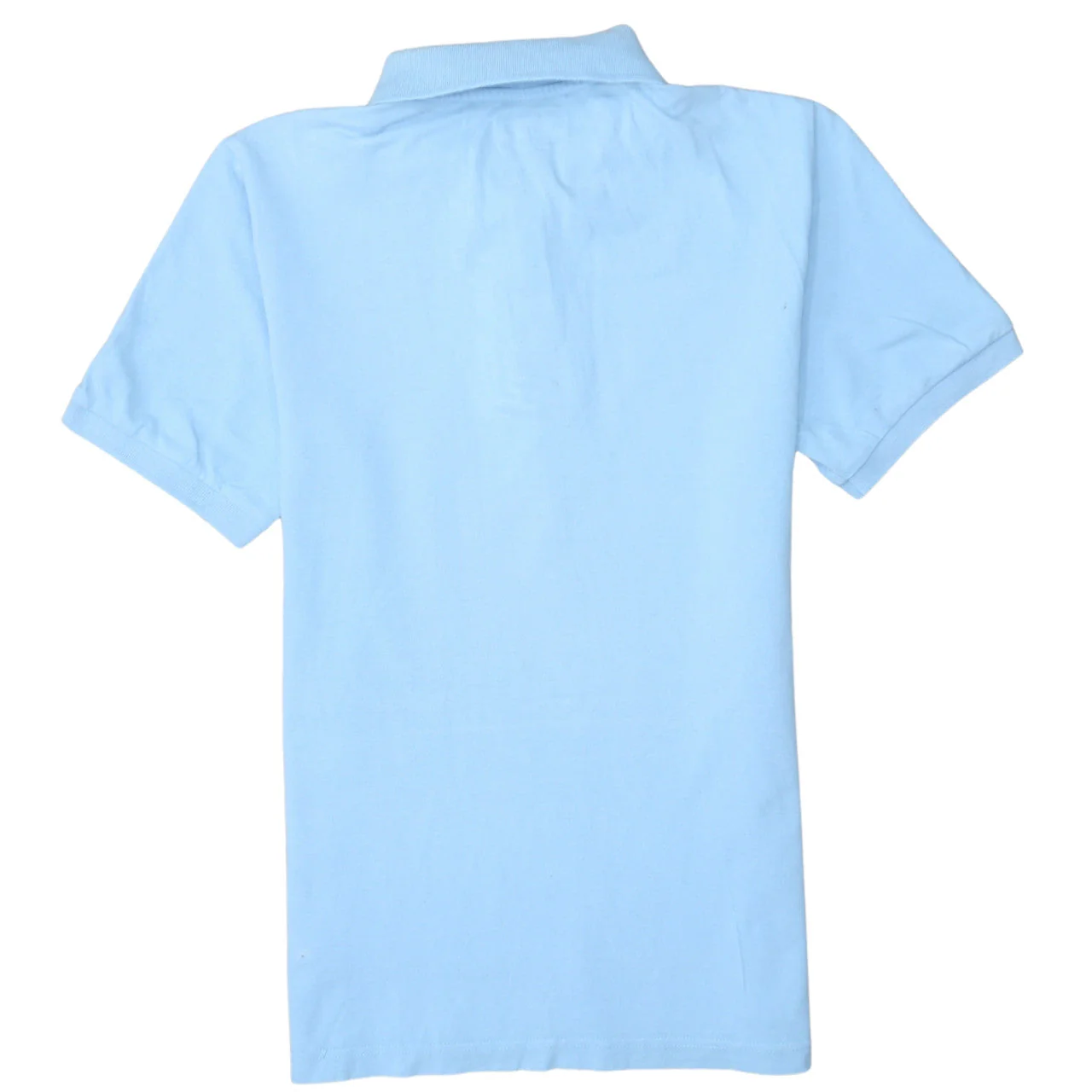 Kappa Men’s Blue Cotton Short Sleeve Polo Shirt Medium - Image 4