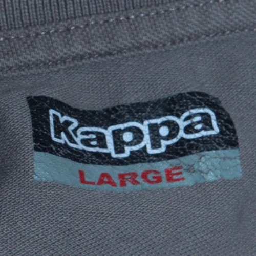 Kappa Men’s Brown Cotton Short Sleeve Polo Shirt Size L - Image 5