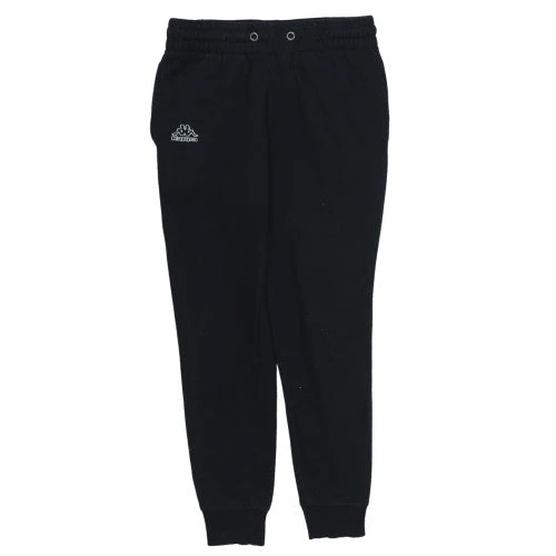 Kappa Men's Black Jogger Trousers Small Elastic Waist Casual