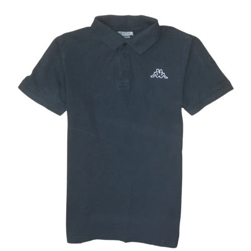Kappa Men's Black Short Sleeve Polo Shirt Size M