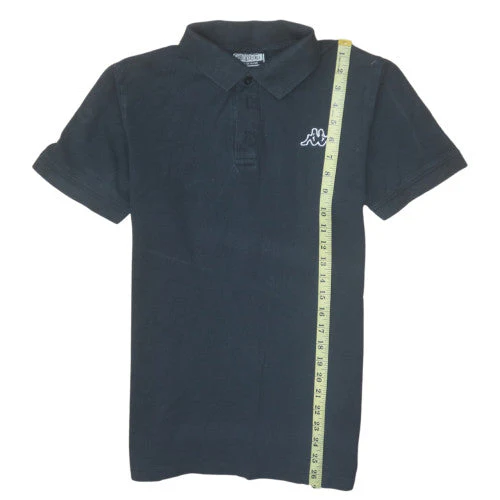 Kappa Men's Black Short Sleeve Polo Shirt Size M - Image 3