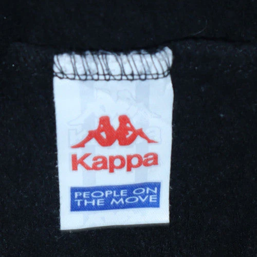 Kappa Men's Black XL Full Zip Hoodie Jacket with Logo - Image 6