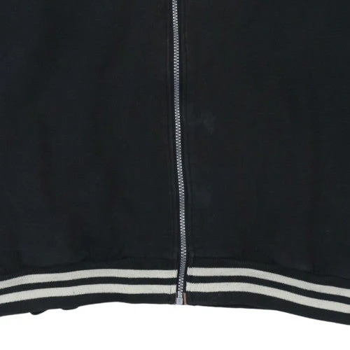 Kappa Men's Black XL Full Zip Hoodie Jacket with Logo - Image 7