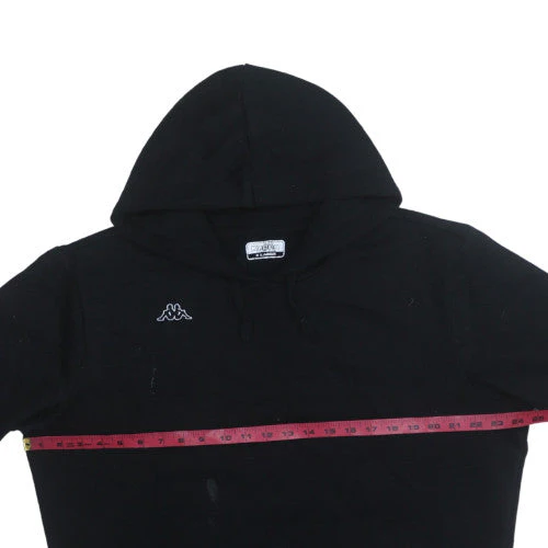 Kappa Mens Black XL Pullover Hoodie Fleece Sportswear - Image 3