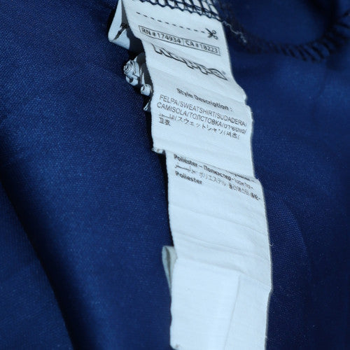 Kappa Mens Blue 1/4 Zip Sports Sweatshirt Medium Lightweight - Image 5