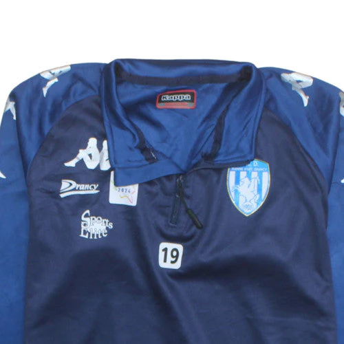 Kappa Mens Blue 1/4 Zip Sports Sweatshirt Medium Lightweight - Image 6
