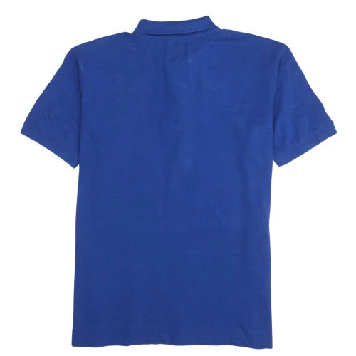 Kappa Mens Blue 2XL Cotton Short Sleeve Polo Shirt - Image 4