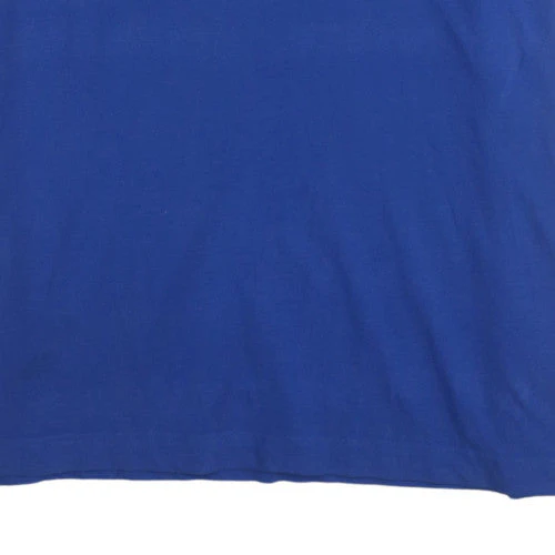 Kappa Mens Blue 2XL Cotton Short Sleeve Polo Shirt - Image 7