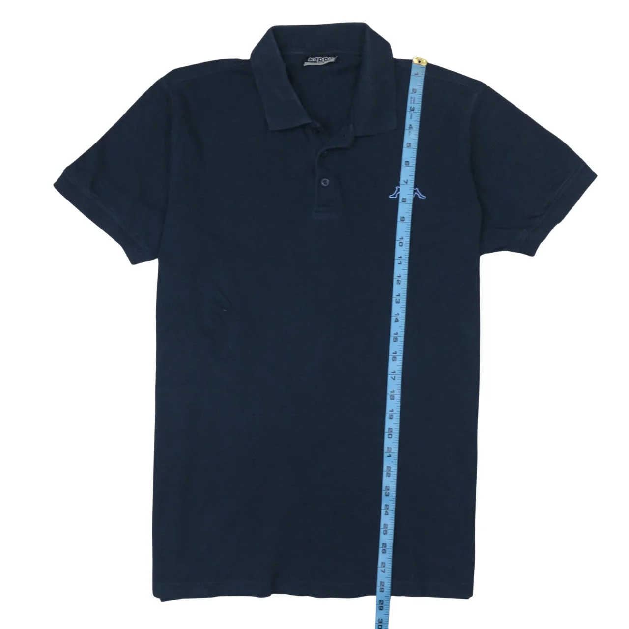 Kappa Men's Blue Cotton Short Sleeve Polo Shirt Size L - Image 3