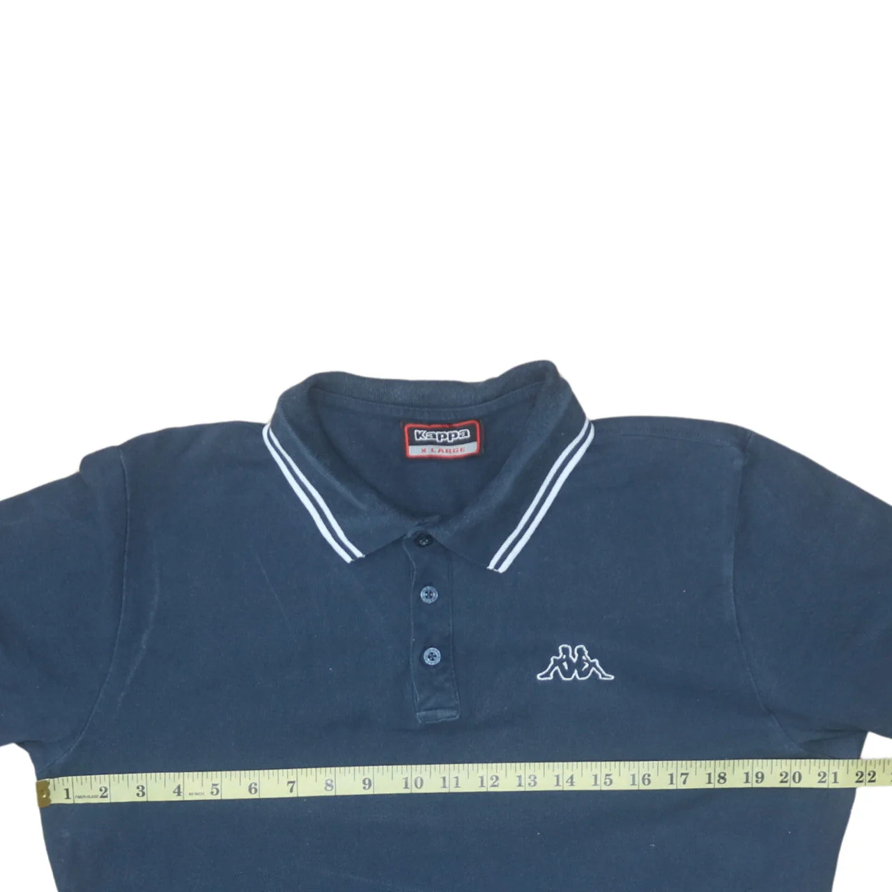 Kappa Men's Blue XL Polo Shirt Short Sleeve 100% Cotton - Image 2